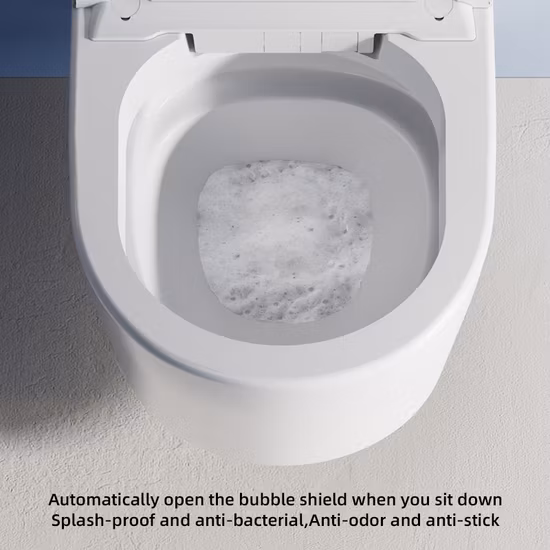 위생 도자기 흰색 라운드 지능형 전기 스마트 벽걸이형 화장실