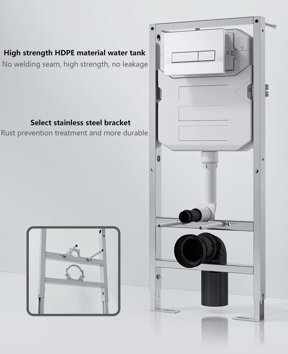 Standard Ceramic Wall Hung Smart Toilet for Bathroom